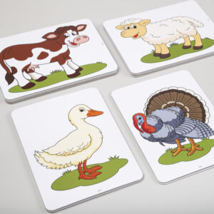 Obrázky zvieratiek farma