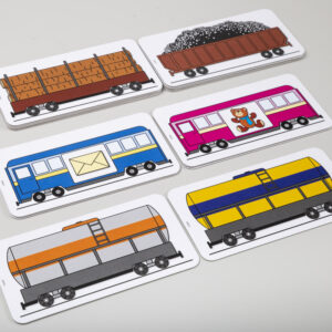 Obrázky slovné úlohy s vlakom