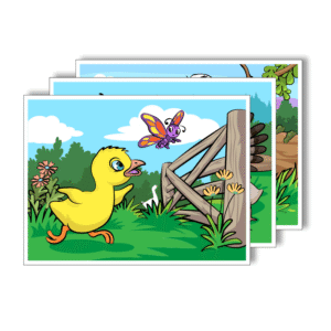 Zatúlané húsa - obrázky k rozprávke