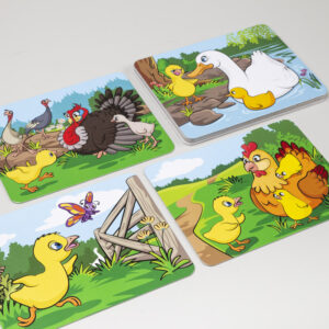 Zatúlané húsa - obrázky k rozprávke