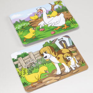 Zatúlané húsa - obrázky k rozprávke